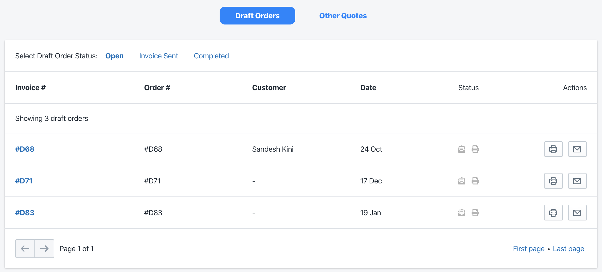 What are draft orders on Shopify and how to use them — Edit Order